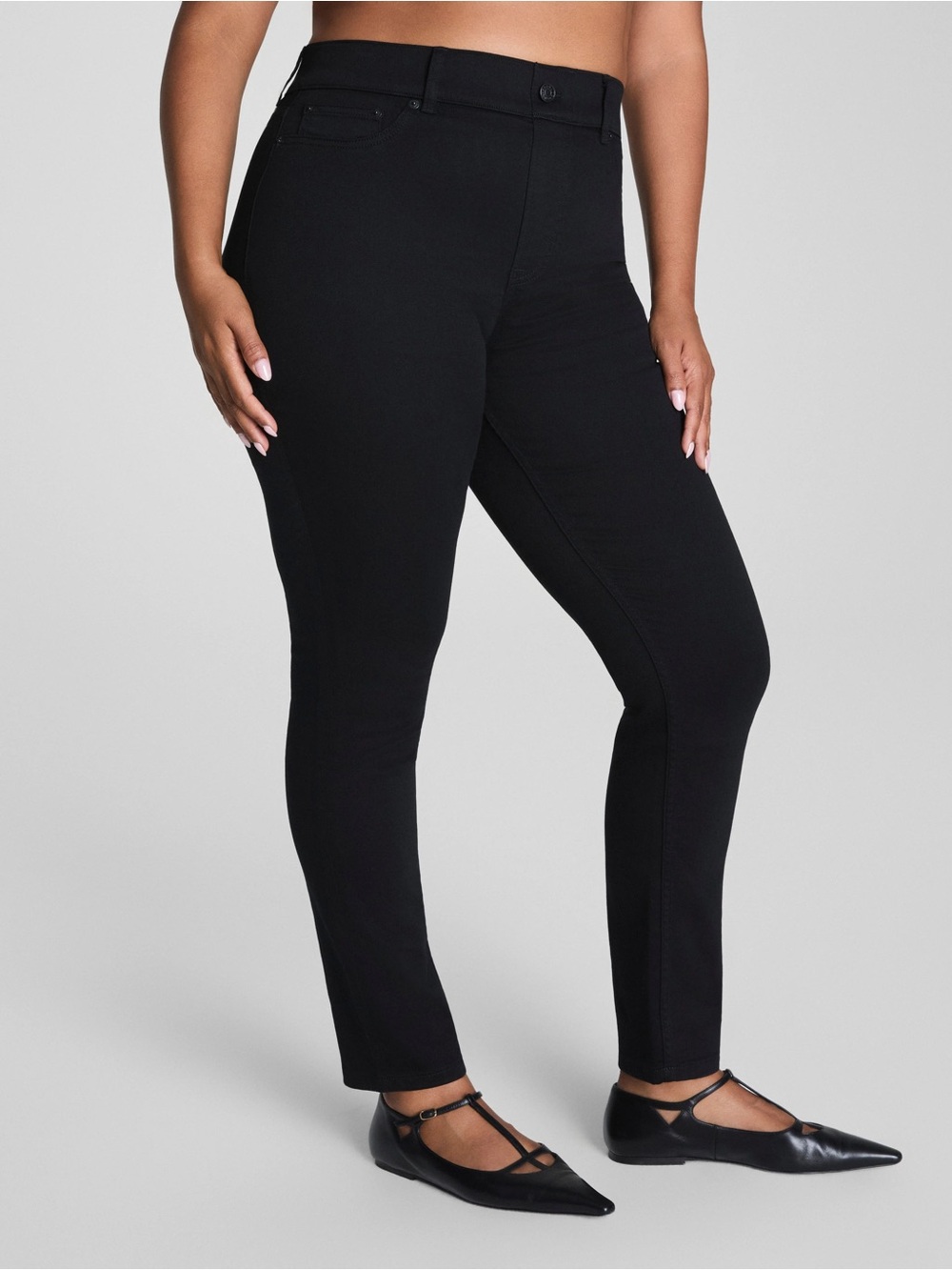 NWT SPANX Everywear Pull on Ankle Skinny Jeans